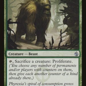 Mirrodin Besieged - 87 - Plaguemaw Beast - Uncommon - G - Non-foil (Front)