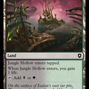 Bloomburrow Commander - 313 - Jungle Hollow - Common - C - Non-foil (Front)