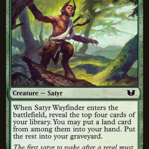 Commander 2015 - 201 - Satyr Wayfinder - Common - G - Non-foil (Front)