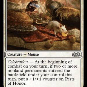 Wilds of Eldraine - 310 - Pests of Honor - Uncommon - W - Non-foil (Front)