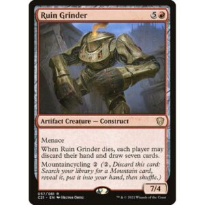 Commander 2021 - 57 - Ruin Grinder - Rare - R - Non-foil (Front)