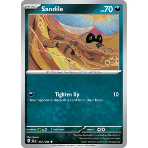 Black Bolt - 057/086 - Sandile - Reverse Holo