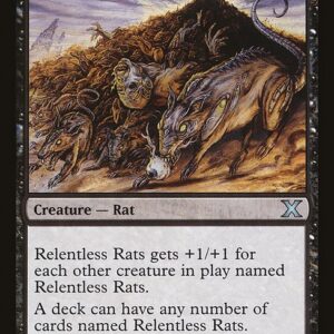 The List - 10E-173 - Relentless Rats - Uncommon - B - Non-foil (Front)