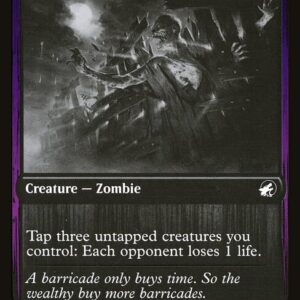 The List - DBL-121 - Siege Zombie - Common - B - Non-foil (Front)