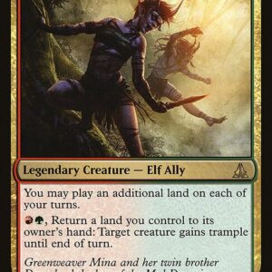 The List - OGW-156 - Mina and Denn, Wildborn - Rare - RG - Non-foil (Front)