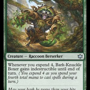 Bloomburrow - 164 - Bark-Knuckle Boxer - Uncommon - G - Non-foil (Front)