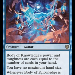 Bloomburrow Commander - 163 - Body of Knowledge - Rare - U - Non-foil (Front)