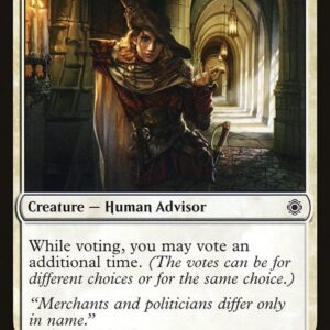 Conspiracy: Take the Crown - 13 - Ballot Broker - Common - W - Non-foil (Front)