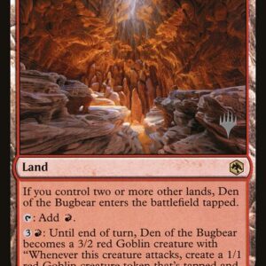 Adventures in the Forgotten Realms Promos - 254p - Den of the Bugbear - Rare - C - Non-foil - Promo (Front)