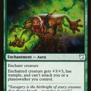 Commander 2018 - 164 - Vow of Wildness - Uncommon - G - Non-foil (Front)