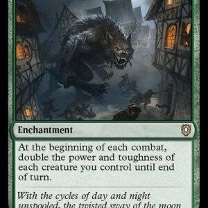 Bloomburrow Commander - 245 - Unnatural Growth - Rare - G - Non-foil (Front)