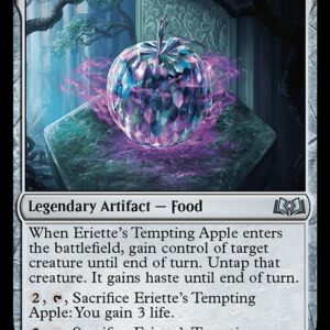 Wilds of Eldraine - 245 - Eriette's Tempting Apple - Uncommon - C - Foil (Front)