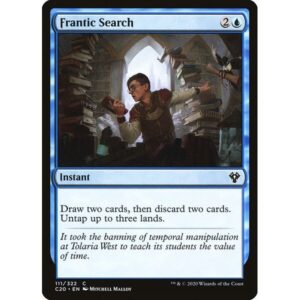 Commander 2020 - 111 - Frantic Search - Common - U - Non-foil (Front)