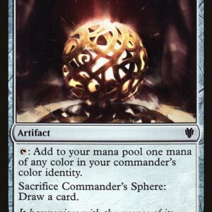 Commander 2017 - 206 - Commander's Sphere - Common - C - Non-foil (Front)