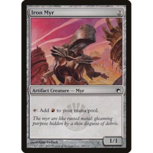 Scars of Mirrodin - 168 - Iron Myr - Common - C - Non-foil (Front)