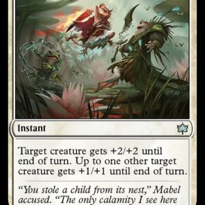 Bloomburrow - 21 - Mabel's Mettle - Uncommon - W - Non-foil (Front)