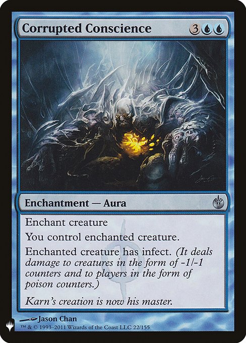 The List - MBS-22 - Corrupted Conscience - Uncommon - U - Non-foil (Front)
