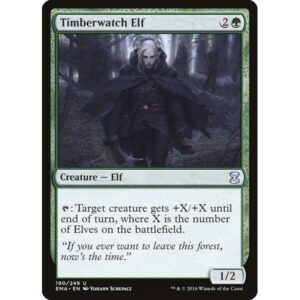 Eternal Masters - 190 - Timberwatch Elf - Uncommon - G - Non-foil (Front)