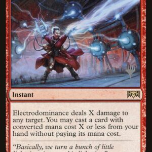 Ravnica Allegiance Promos - 99p - Electrodominance - Rare - R - Non-foil - Promo (Front)