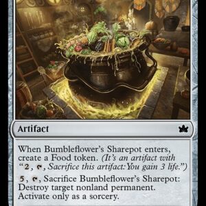 Bloomburrow - 244 - Bumbleflower's Sharepot - Common - C - Non-foil (Front)