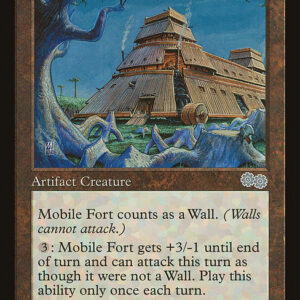 Urza's Saga - 303 - Mobile Fort - Uncommon - C - Non-foil (Front)