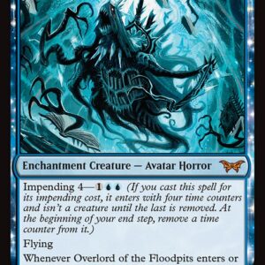 Duskmourn: House of Horror - 68 - Overlord of the Floodpits - Mythic - U - Foil (Front)