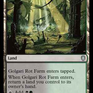 Bloomburrow Commander - 308 - Golgari Rot Farm - Uncommon - C - Non-foil (Front)