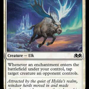 Wilds of Eldraine - 27 - Rimefur Reindeer - Common - W - Non-foil (Front)