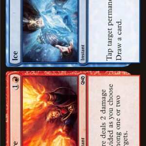 The List - UMA-225 - Fire // Ice - Common - UR - Non-foil (Front)