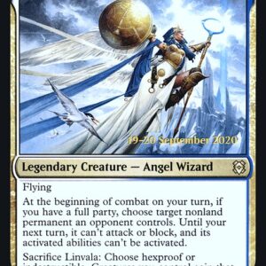 Zendikar Rising Promos - 226s - Linvala, Shield of Sea Gate - Rare - WU - Foil - Datestamped Promo (Front)