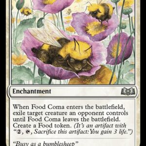 Wilds of Eldraine - 308 - Food Coma - Uncommon - W - Non-foil (Front)