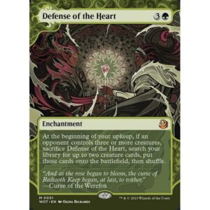 Wilds of Eldraine: Enchanting Tales - 51 - Defense of the Heart - Mythic - G - Non-foil (Front)