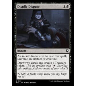Bloomburrow Commander - 181 - Deadly Dispute - Common - B - Non-foil (Front)