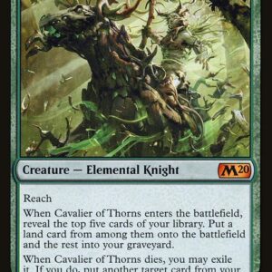 The List - M20-167 - Cavalier of Thorns - Mythic - G - Non-foil (Front)