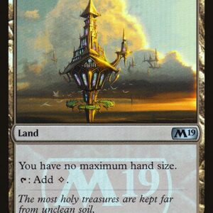 Core Set 2019 Promos - 254 - Reliquary Tower - Uncommon - C - Foil - Promo (Front)