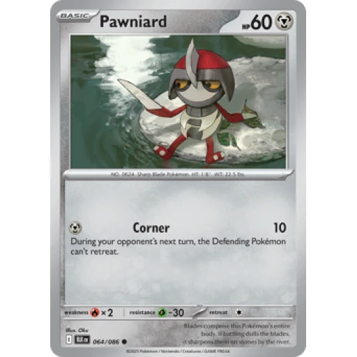 Black Bolt - 064/086 - Pawniard - Reverse Holo