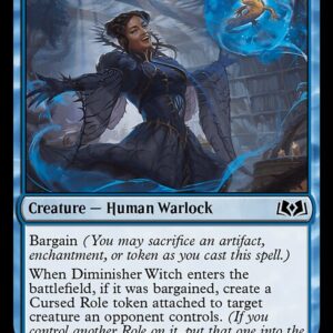 Wilds of Eldraine - 46 - Diminisher Witch - Common - U - Non-foil (Front)