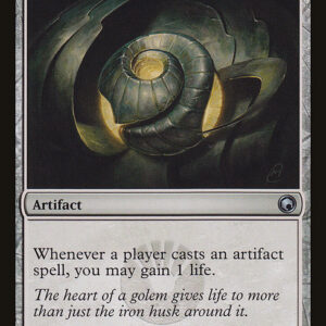 Scars of Mirrodin - 161 - Golem's Heart - Uncommon - C - Non-foil (Front)