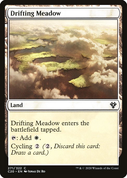 Commander 2020 - 271 - Drifting Meadow - Common - C - Non-foil (Front)