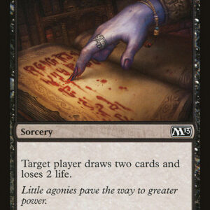 Magic 2013 - 110 - Sign in Blood - Common - B - Non-foil (Front)