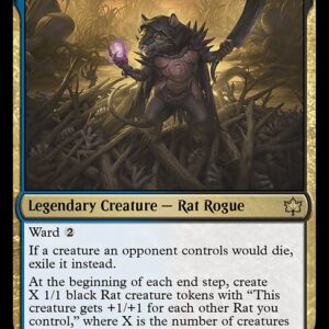 Bloomburrow - 239 - Vren, the Relentless - Rare - UB - Non-foil (Front)