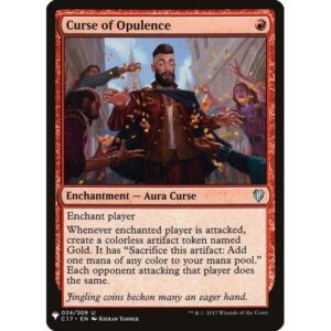 The List - C17-24 - Curse of Opulence - Uncommon - R - Non-foil (Front)