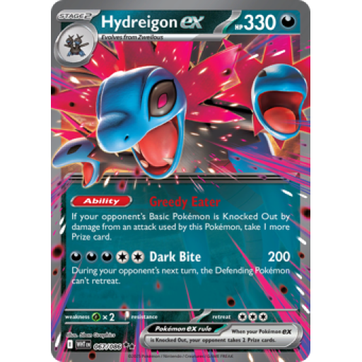 White Flare - 067/086 - Hydreigon ex - Holo