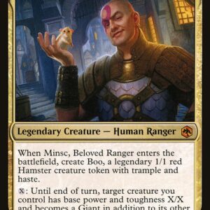 The List - AFR-227 - Minsc, Beloved Ranger - Mythic - Multi - Non-foil (Front)