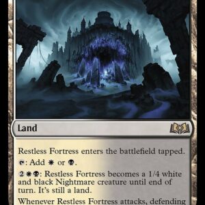 Wilds of Eldraine - 259 - Restless Fortress - Rare - C - Foil (Front)
