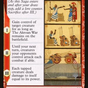 Theros Beyond Death Promos - 124p - The Akroan War - Rare - R - Non-foil - Promo (Front)