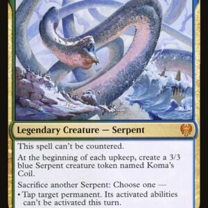 Kaldheim Promos - 221p - Koma, Cosmos Serpent - Mythic - UG - Non-foil - Promo (Front)