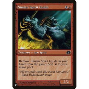 The List - PLC-122 - Simian Spirit Guide - Common - R - Non-foil (Front)