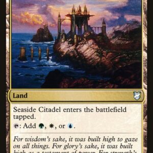 Commander 2018 - 277 - Seaside Citadel - Uncommon - C - Non-foil (Front)