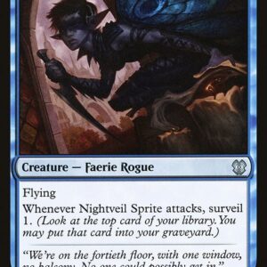 Zendikar Rising Commander - 32 - Nightveil Sprite - Uncommon - U - Non-foil (Front)